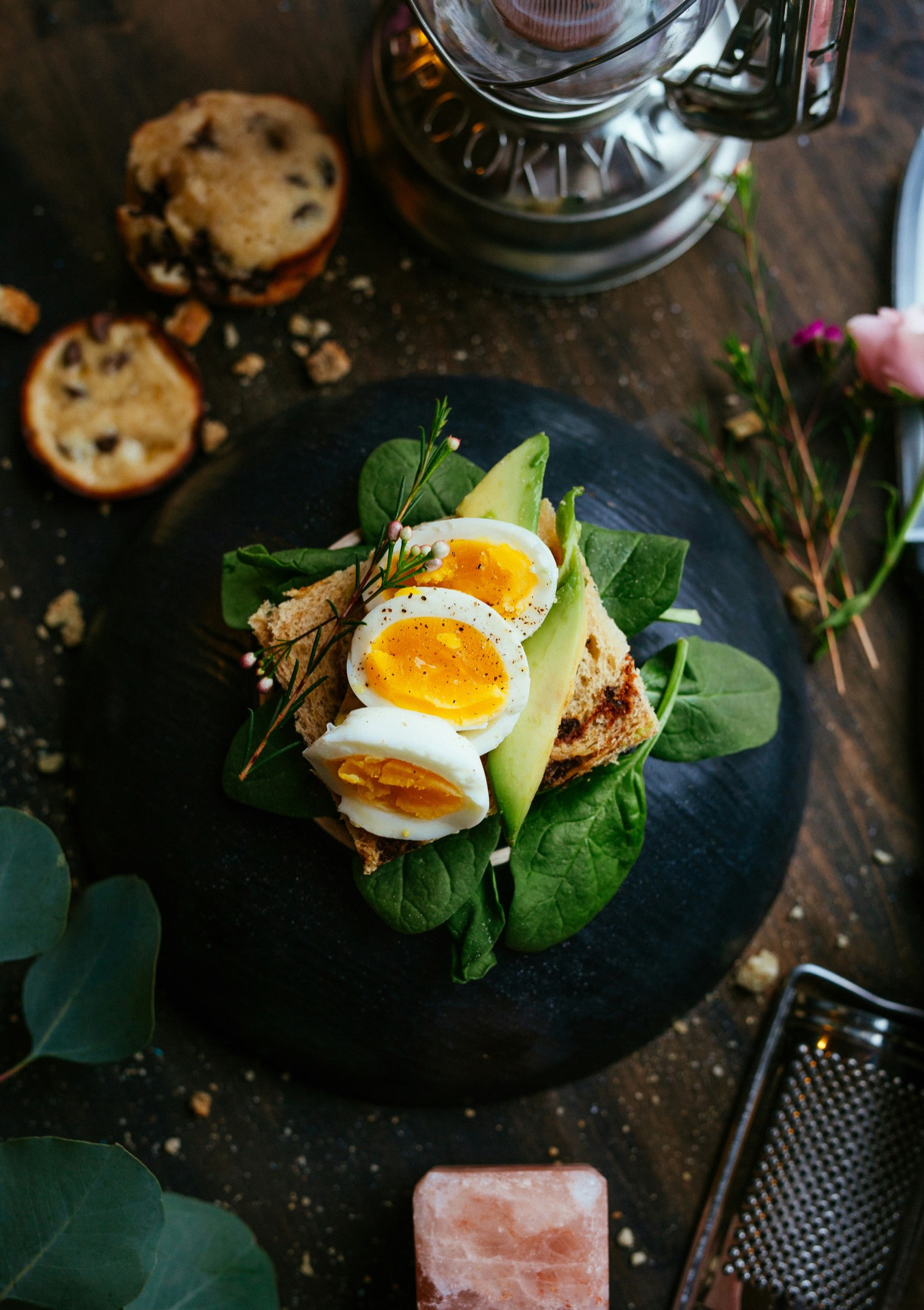 Avocado-Brot, Muster-Motiv